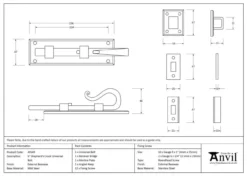 From The Anvil 6" External Beeswax Shepherds Crook Door Bolt | 49549 -Ironmongery Experts Shop screen shot 2021 01 30 at 5.33.50 pm.png.mst