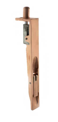 150mm Urban Satin Copper Lever Action Flush Bolts | AFB15019USC