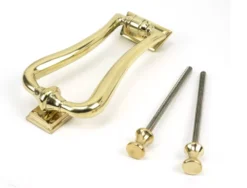 Polished Brass Slimline Art Deco Door Knocker | 46552 -Ironmongery Experts Shop screen shot 2021 10 13 at 11.16.11 am.png.mst