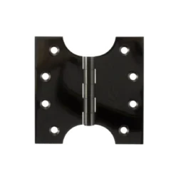 Pair 100mm X 100mm Black Nickel Parliament Hinge | APH424BN