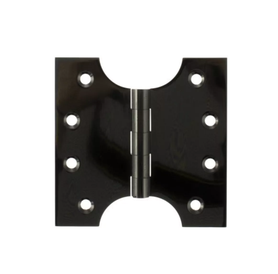 Pair 100mm X 100mm Black Nickel Parliament Hinge | APH424BN 3 Pair 100mm X 100mm Black Nickel Parliament Hinge | APH424BN