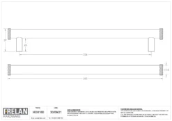 Hoxton Polished Nickel Wenlock 224mm Knurled End Cap Handle On Plain Backplate | HOX160-5060PN -Ironmongery Experts Shop screenshot 2021 10 11 at 13.23.37 1 2 1 1 1.png.mst