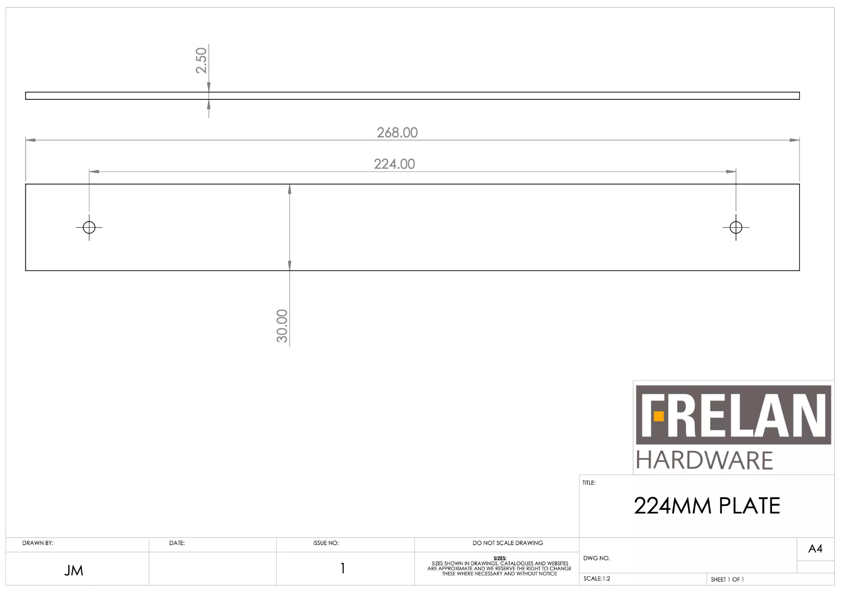 Hoxton Satin Nickel Sturt 224mm Grooved End Cap Handle On Plain Backplate | HOX460-5060SN 6 Hoxton Satin Nickel Sturt 224mm Grooved End Cap Handle On Plain Backplate | HOX460-5060SN - Image 4