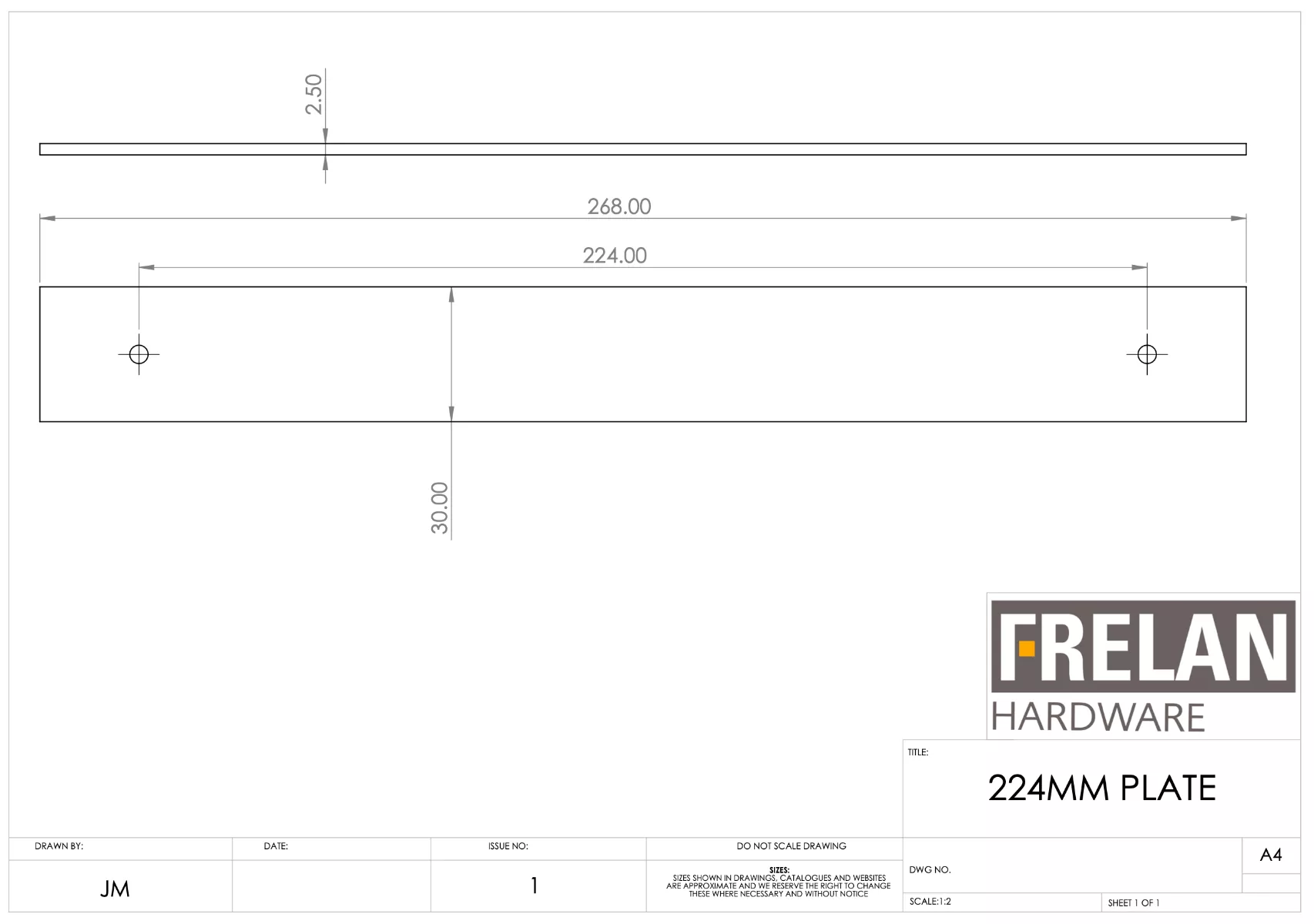 Hoxton Polished Nickel Taplow 224mm Knurled Handle On Plain Backplate | HOX2060-5060PN 4 Hoxton Polished Nickel Taplow 224mm Knurled Handle On Plain Backplate | HOX2060-5060PN - Image 2