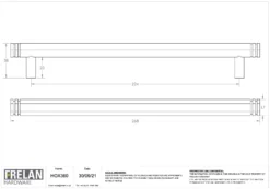 Hoxton Dark Bronze Nile 224mm Hexagonal End Cap Cabinet Handle | HOX360DB -Ironmongery Experts Shop screenshot 2021 10 20 at 14.25.55 3 1 2 1 1.png.mst