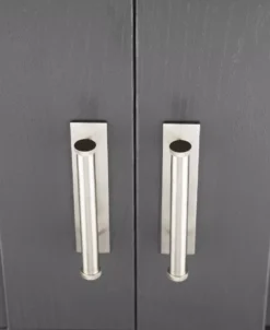 Hoxton Satin Nickel Wenlock 96mm Knurled End Cap Handle On Plain Backplate | HOX150-5050SN -Ironmongery Experts Shop screenshot 2021 10 21 at 11.27.32.png.mst