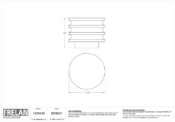 Hoxton Polished Nickel Sturt 30mm Grooved Knob On Plain Backplate| HOX430-5090PN -Ironmongery Experts Shop screenshot 2021 10 22 at 09.23.18 1 1 1 1 1.png.mst