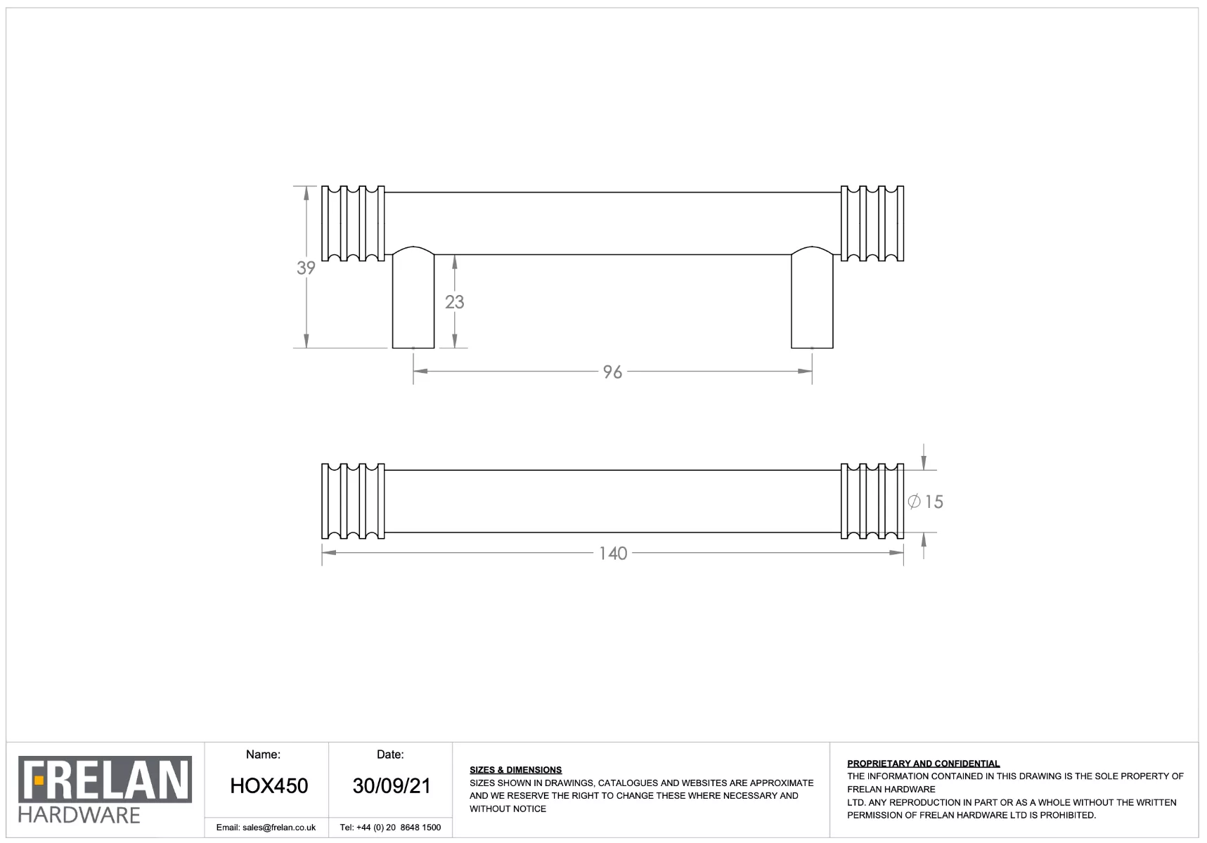 Hoxton Matt Black Sturt 96mm Grooved End Cap Handle On Stepped Backplate | HOX450-6050MB 5 Hoxton Matt Black Sturt 96mm Grooved End Cap Handle On Stepped Backplate | HOX450-6050MB - Image 3