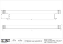Hoxton Matt Black Sturt 224mm Grooved End Cap Cabinet Handle | HOX460MB 7 Hoxton Matt Black Sturt 224mm Grooved End Cap Cabinet Handle | HOX460MB -Ironmongery Experts Shop screenshot 2021 10 22 at 09.24.16.png.mst