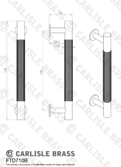 Satin Brass 158mm Lines Pull Handle | FTD710BSB -Ironmongery Experts Shop screenshot 2021 11 11 at 07.50.25 1.png.mst