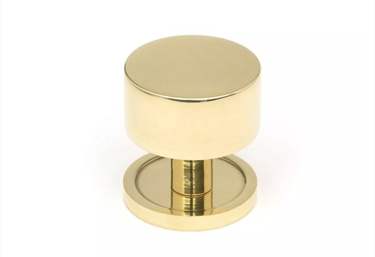 Anvil Polished Brass Kelso 32mm Cabinet Knob (Plain) | 50295 7 Anvil Polished Brass Kelso 32mm Cabinet Knob (Plain) | 50295 - Image 5
