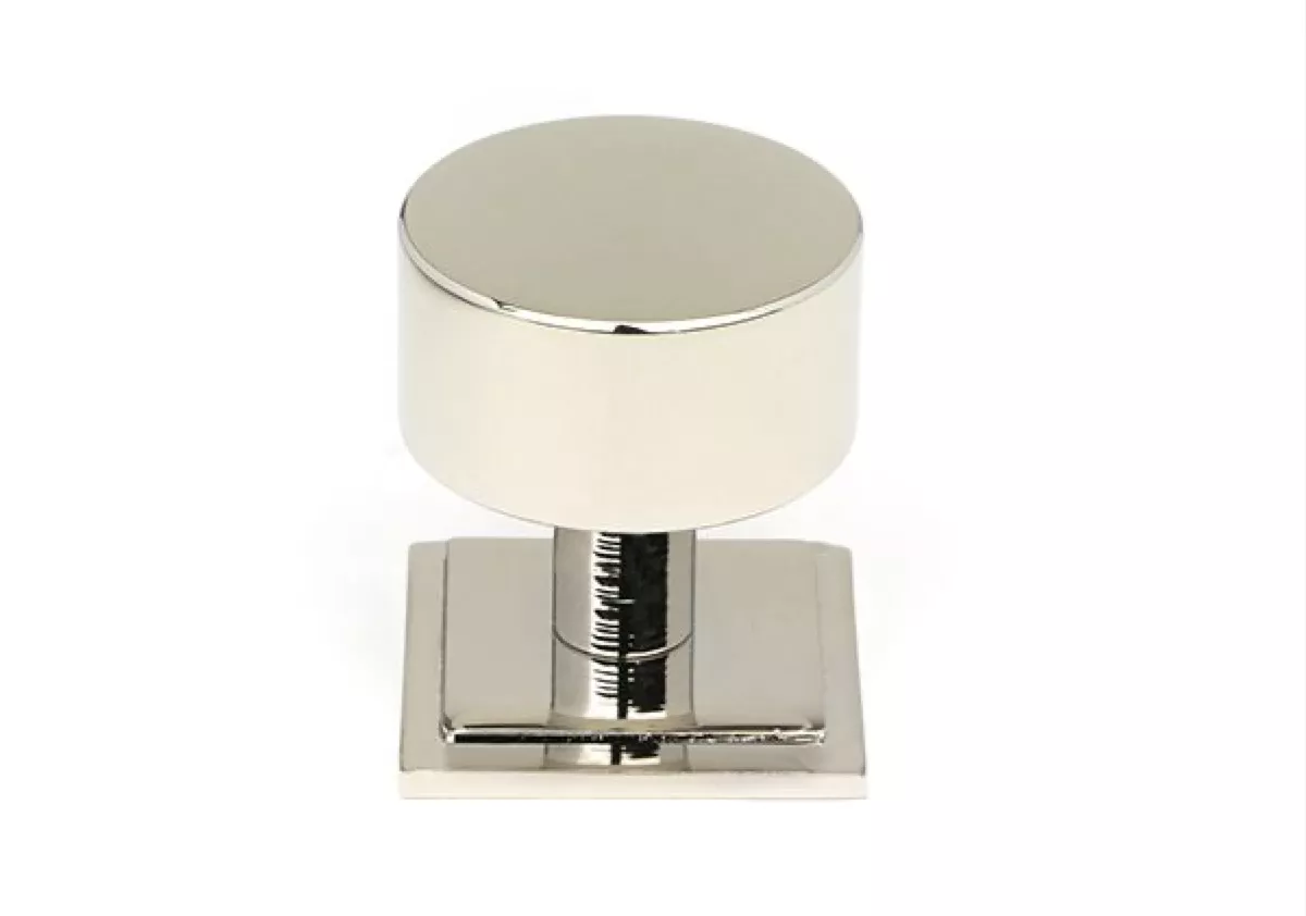 Anvil Polished Nickel Kelso 32mm Cabinet Knob (Square) | 50318 7 Anvil Polished Nickel Kelso 32mm Cabinet Knob (Square) | 50318 - Image 5