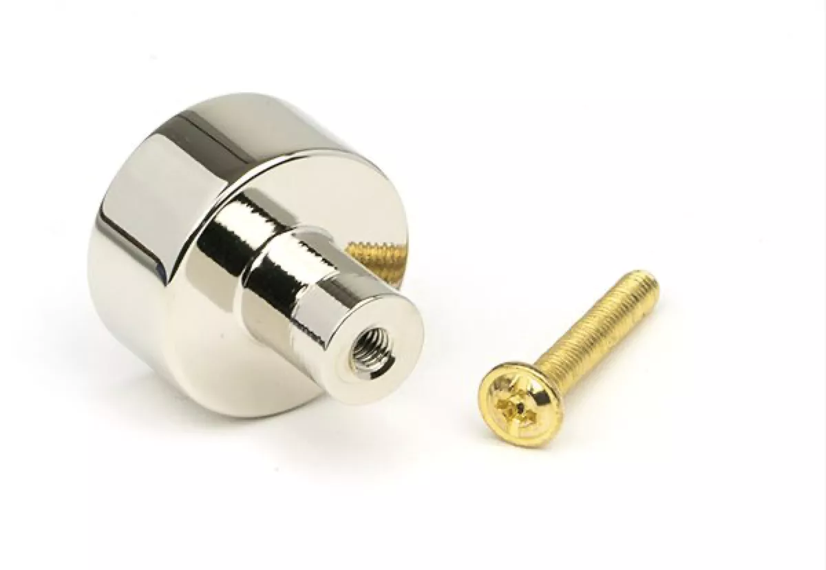 Anvil Polished Nickel Kelso 25mm Cabinet Knob (No Rose) | 50314 5 Anvil Polished Nickel Kelso 25mm Cabinet Knob (No Rose) | 50314 - Image 3