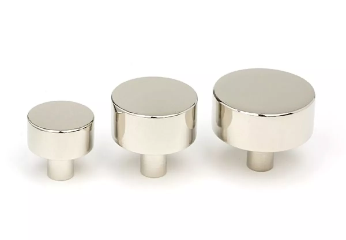 Anvil Polished Nickel Kelso 25mm Cabinet Knob (No Rose) | 50314 6 Anvil Polished Nickel Kelso 25mm Cabinet Knob (No Rose) | 50314 - Image 4