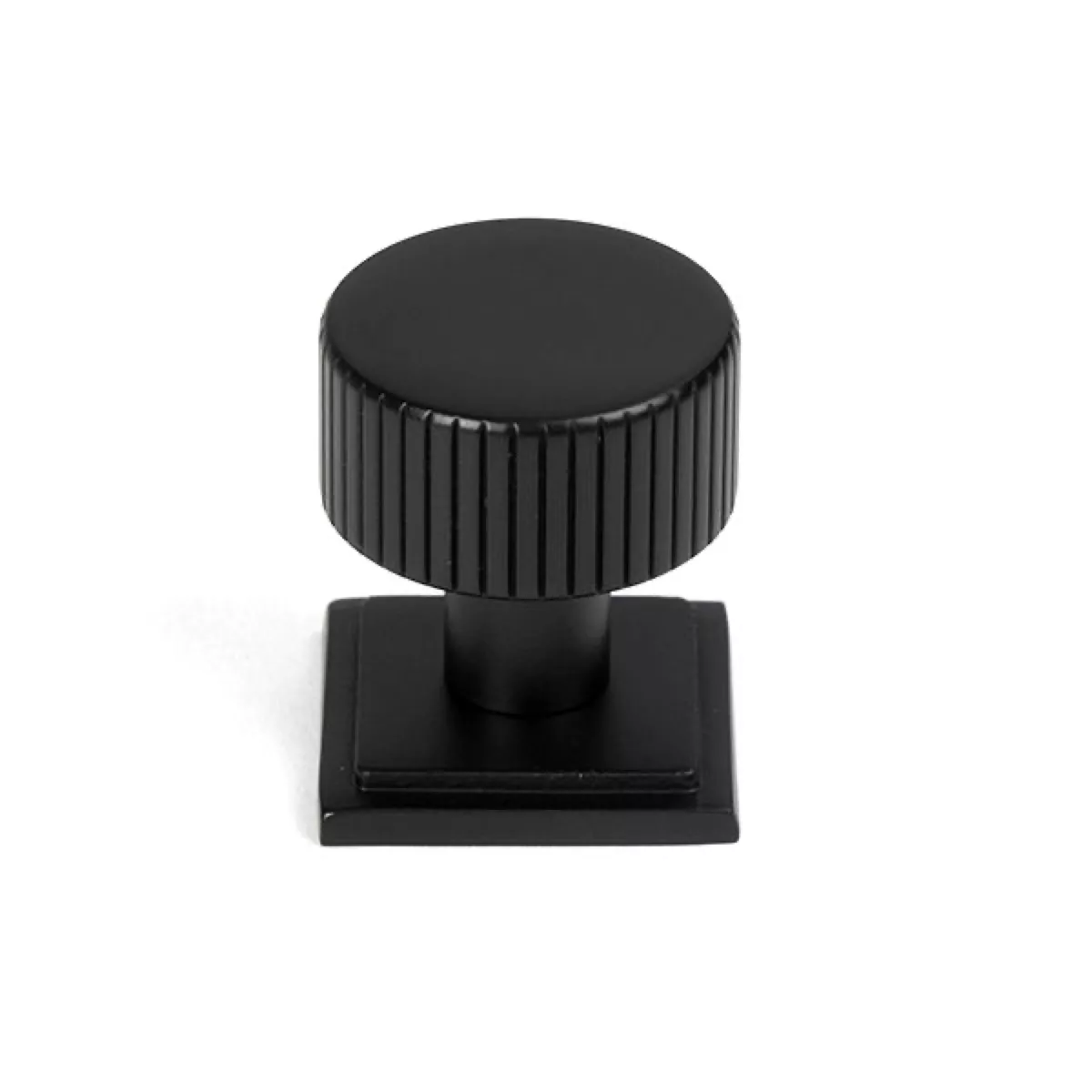 Anvil Matt Black Judd 25mm Cabinet Knob (Square) | 50426 7 Anvil Matt Black Judd 25mm Cabinet Knob (Square) | 50426 - Image 5