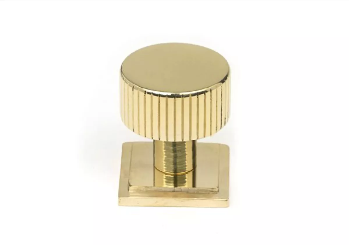 Anvil Polished Brass Judd 25mm Cabinet Knob (Square) | 50363 7 Anvil Polished Brass Judd 25mm Cabinet Knob (Square) | 50363 - Image 5
