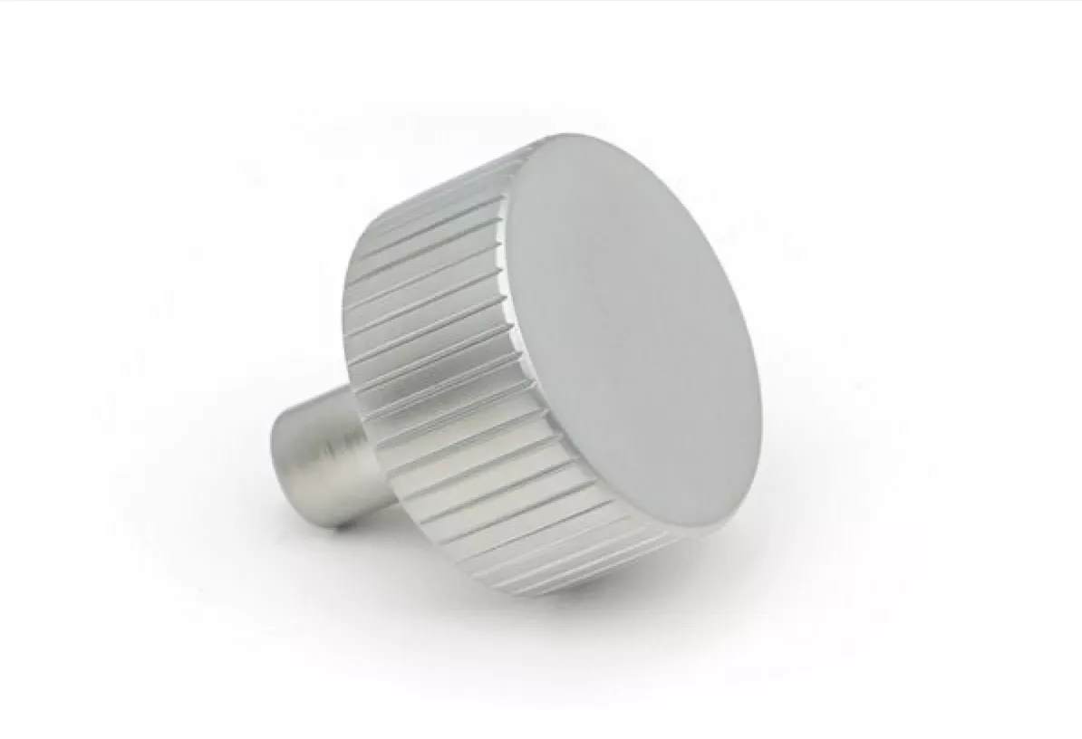 Anvil Satin Chrome Judd 32mm Cabinet Knob (No Rose) | 50416 3 Anvil Satin Chrome Judd 32mm Cabinet Knob (No Rose) | 50416