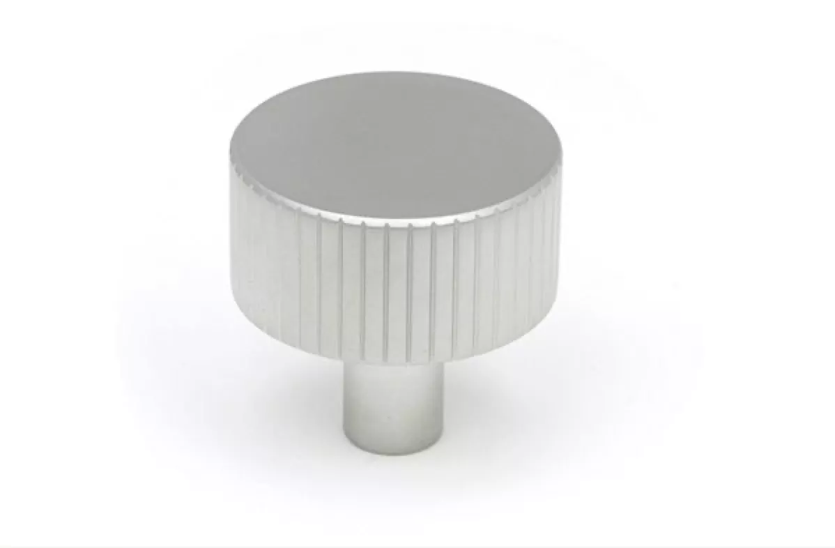 Anvil Satin Chrome Judd 32mm Cabinet Knob (No Rose) | 50416 7 Anvil Satin Chrome Judd 32mm Cabinet Knob (No Rose) | 50416 - Image 5