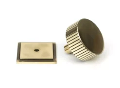 Anvil Aged Brass Judd 38mm Cabinet Knob (Square) | 50385