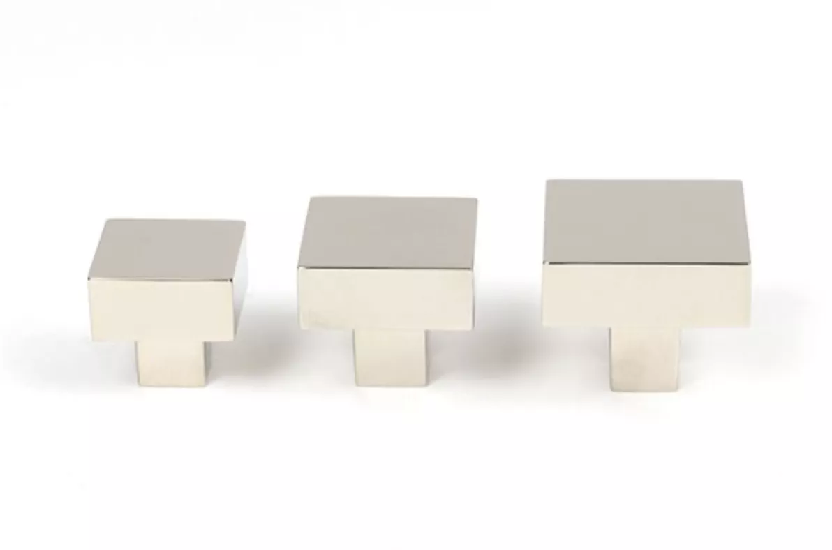 Anvil Polished Nickel Albers 30mm Cabinet Knob | 50694 6 Anvil Polished Nickel Albers 30mm Cabinet Knob | 50694 - Image 4