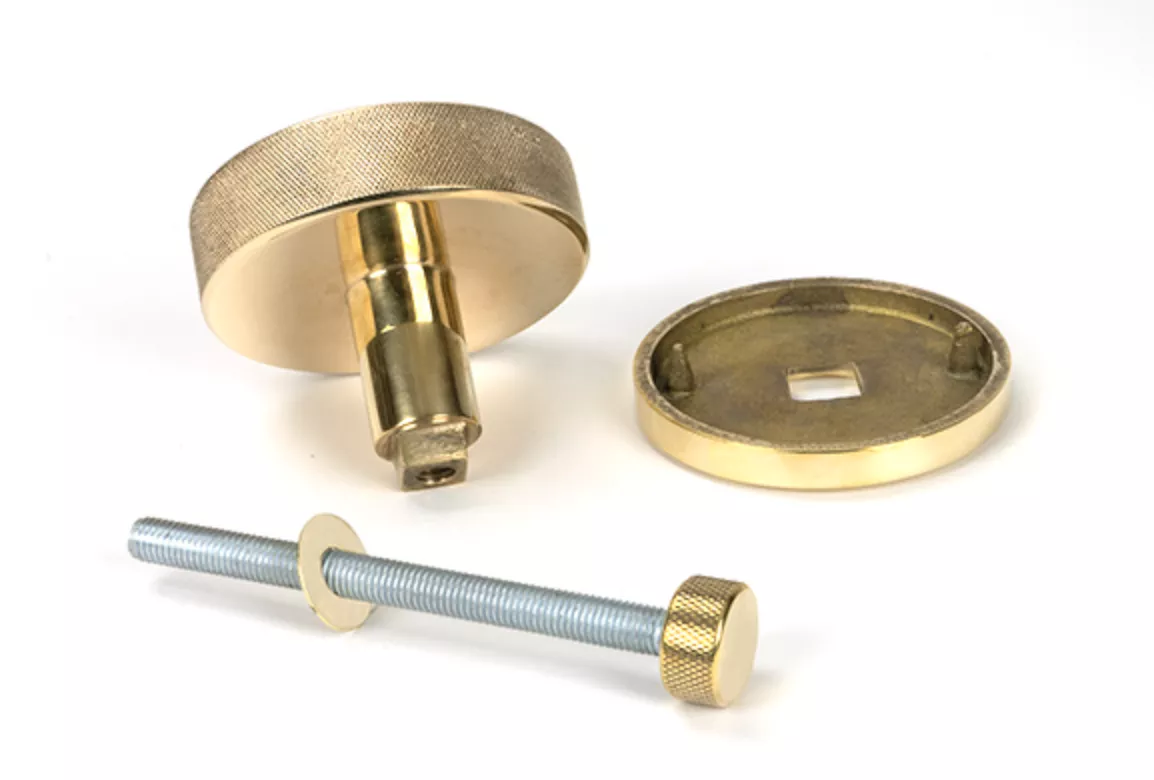 Polished Brass Brompton Centre Door Knob (Beehive) | 50828 7 Polished Brass Brompton Centre Door Knob (Beehive) | 50828 - Image 5