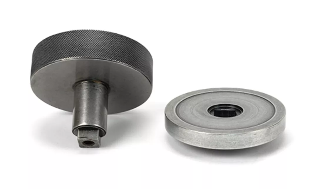 Pewter Brompton Centre Door Knob (Plain) | 46762 6 Pewter Brompton Centre Door Knob (Plain) | 46762 - Image 4