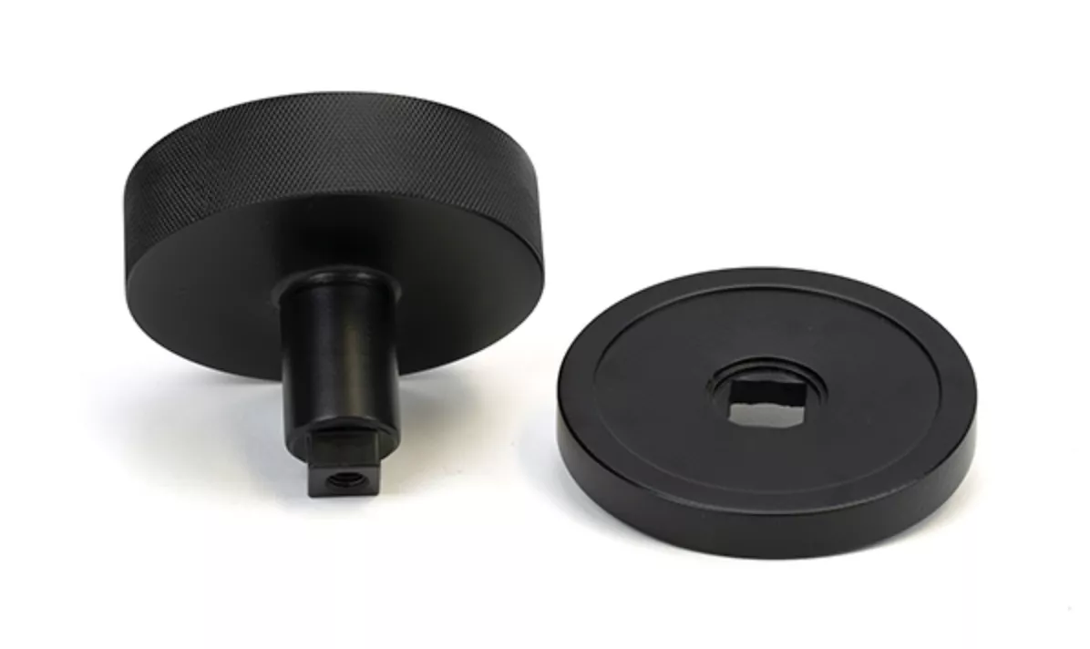 Matt Black Brompton Centre Door Knob (Plain) | 46758 6 Matt Black Brompton Centre Door Knob (Plain) | 46758 - Image 4