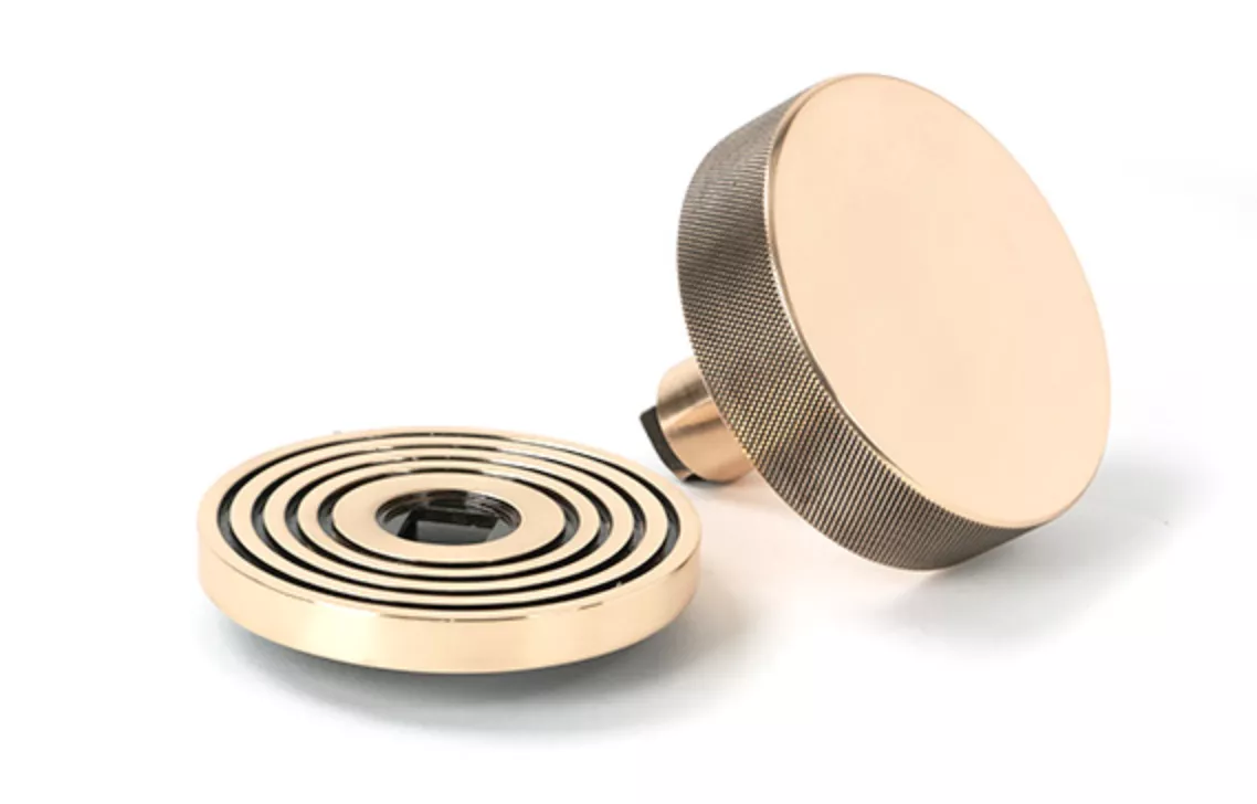 Polished Bronze Brompton Centre Door Knob (Beehive) | 46752 5 Polished Bronze Brompton Centre Door Knob (Beehive) | 46752 - Image 3