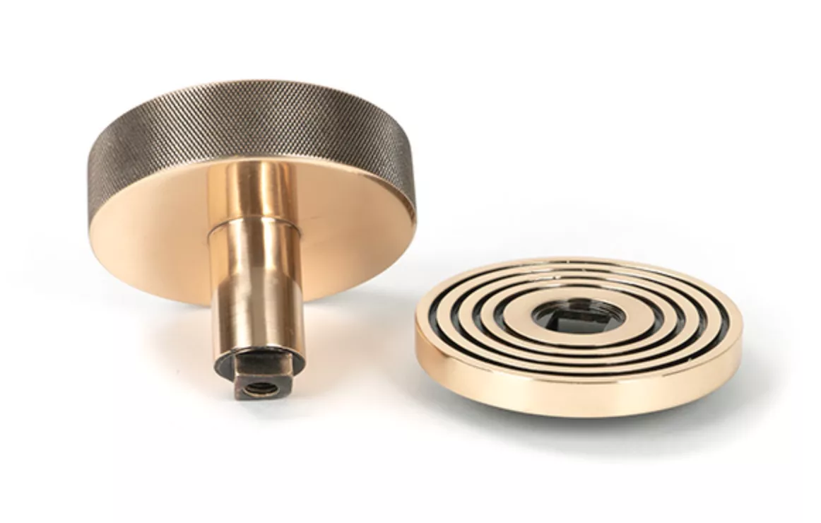 Polished Bronze Brompton Centre Door Knob (Beehive) | 46752 6 Polished Bronze Brompton Centre Door Knob (Beehive) | 46752 - Image 4