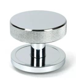Polished Chrome Brompton Centre Door Knob (Plain) | 46738