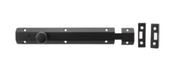 200mm X 35mm Matt Black Surface Slide Bolts | ASB8MB