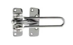 Polished Chrome Security Door Guard | ADGPC