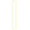 Brushed Gold Square Block Cabinet Handle C/c 448mm | TDFPS-448-BG -Ironmongery Experts Shop tdfps 448bg.jpg.mst