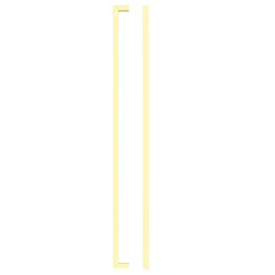 Brushed Gold Square Block Cabinet Handle C/c 448mm | TDFPS-448-BG