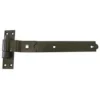 Pair 450mm Black Japanned Cranked Hook And Band Hinge On Plate -Ironmongery Experts Shop thumbnail 396.jpg.mst