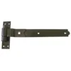 Pair 500mm Black Japanned Cranked Hook And Band Hinge On Plate -Ironmongery Experts Shop thumbnail 399.jpg.mst