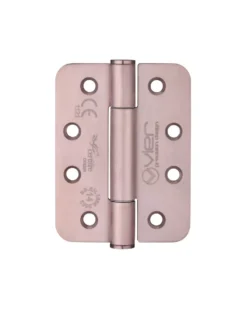 Pair PVD Bronze 102mm (4") Grade 14 Concealed Knuckle Radius Hinges | VHC243RPVDBZ -Ironmongery Experts Shop vhc243rpvdbz.jpg.mst