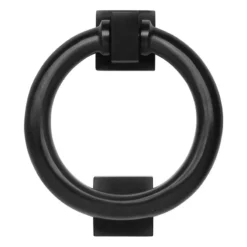 PVD Satin Black BLU 316 Ring Door Knocker - DKB200PBK