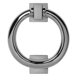 Polished Stainless Steel BLU 316 Ring Door Knocker - DKB200PSS