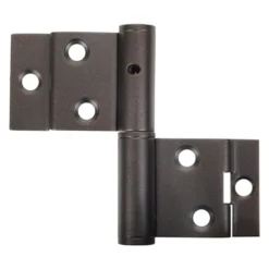 Tritus Oil Rubbed Bronze Left Hand Flush Lift Off Butt Hinge | FH70LH ORB -Ironmongery Experts Shop wi fh70 lh 316 orb str.jpg.mst