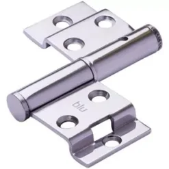 Tritus Polished Stainless Steel Left Hand Flush Lift Off Butt Hinge | FH70LH PSS