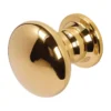 Marine Grade 316 PVD Polished Brass Centre Door Knob | KM388PPB 1 Marine Grade 316 PVD Polished Brass Centre Door Knob | KM388PPB -Ironmongery Experts Shop wi km388 316 ppb.jpg.mst