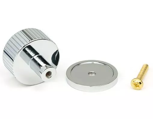Anvil Polished Chrome Judd 32mm Cabinet Knob (Plain) | 50403 5 Anvil Polished Chrome Judd 32mm Cabinet Knob (Plain) | 50403 - Image 3