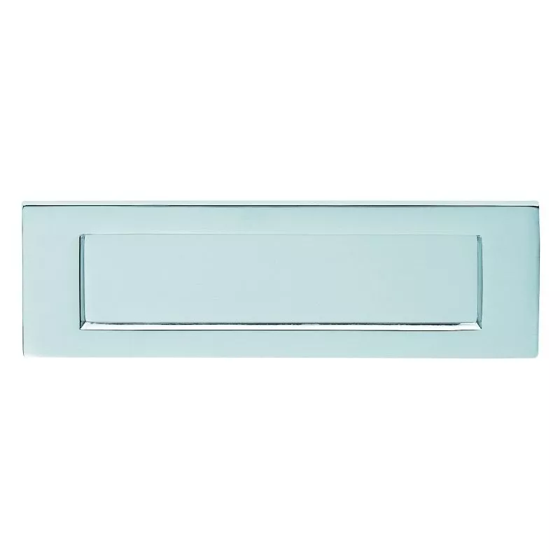 401x124mm Polished Chrome Plain Letter Plate 3 401x124mm Polished Chrome Plain Letter Plate