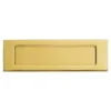 401x124mm Polished Brass Plain Letter Plate -Ironmongery Experts Shop xlarge 1704.jpg.mst