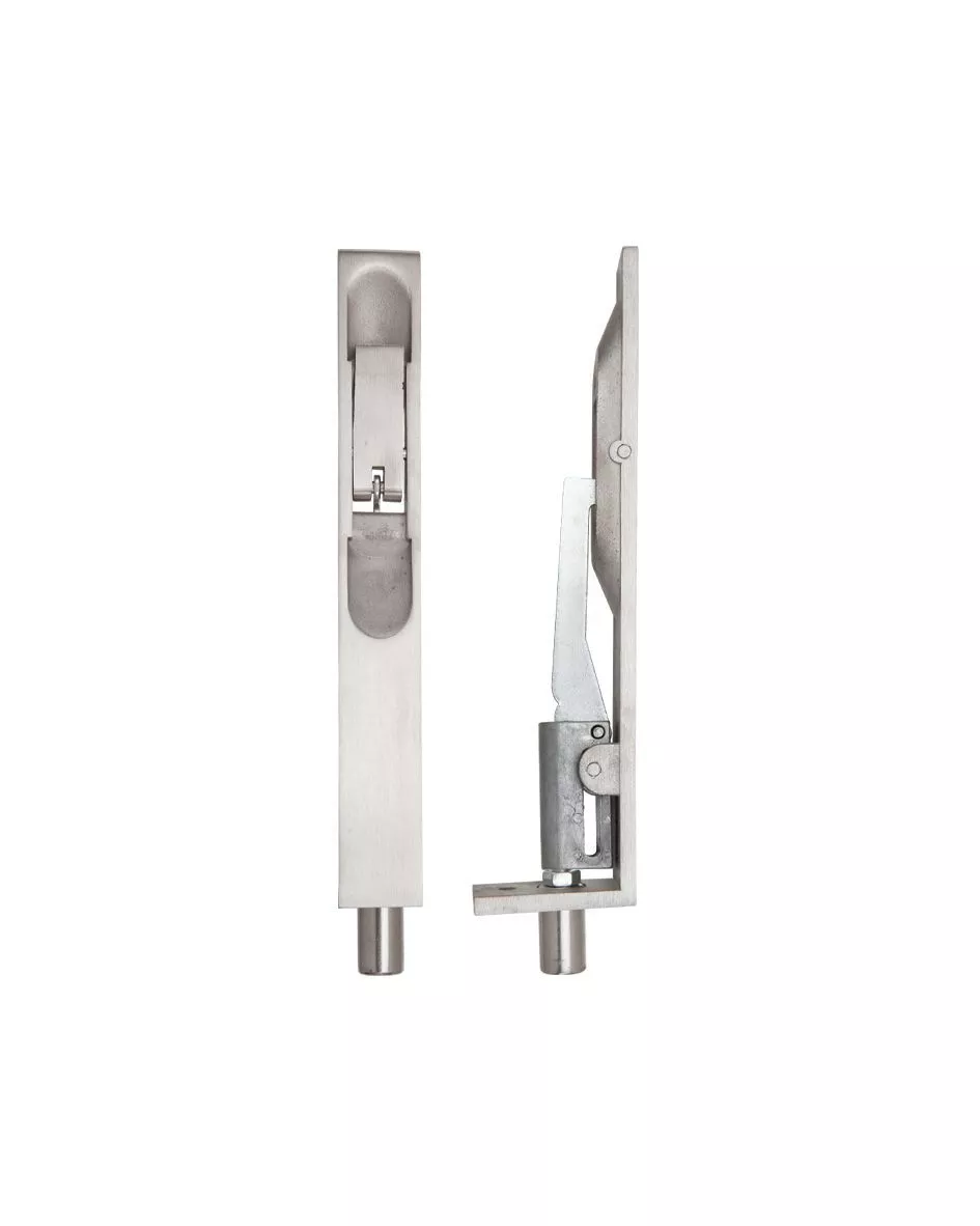 20 X 150mm Satin Stainless Steel Lever Action Flush Bolts - Squared | ZAS02SS 5 20 X 150mm Satin Stainless Steel Lever Action Flush Bolts - Squared | ZAS02SS - Image 3