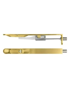 20 X 203mm PVD Satin Brass Lever Action Flush Bolt - Square | ZAS03PVDSB