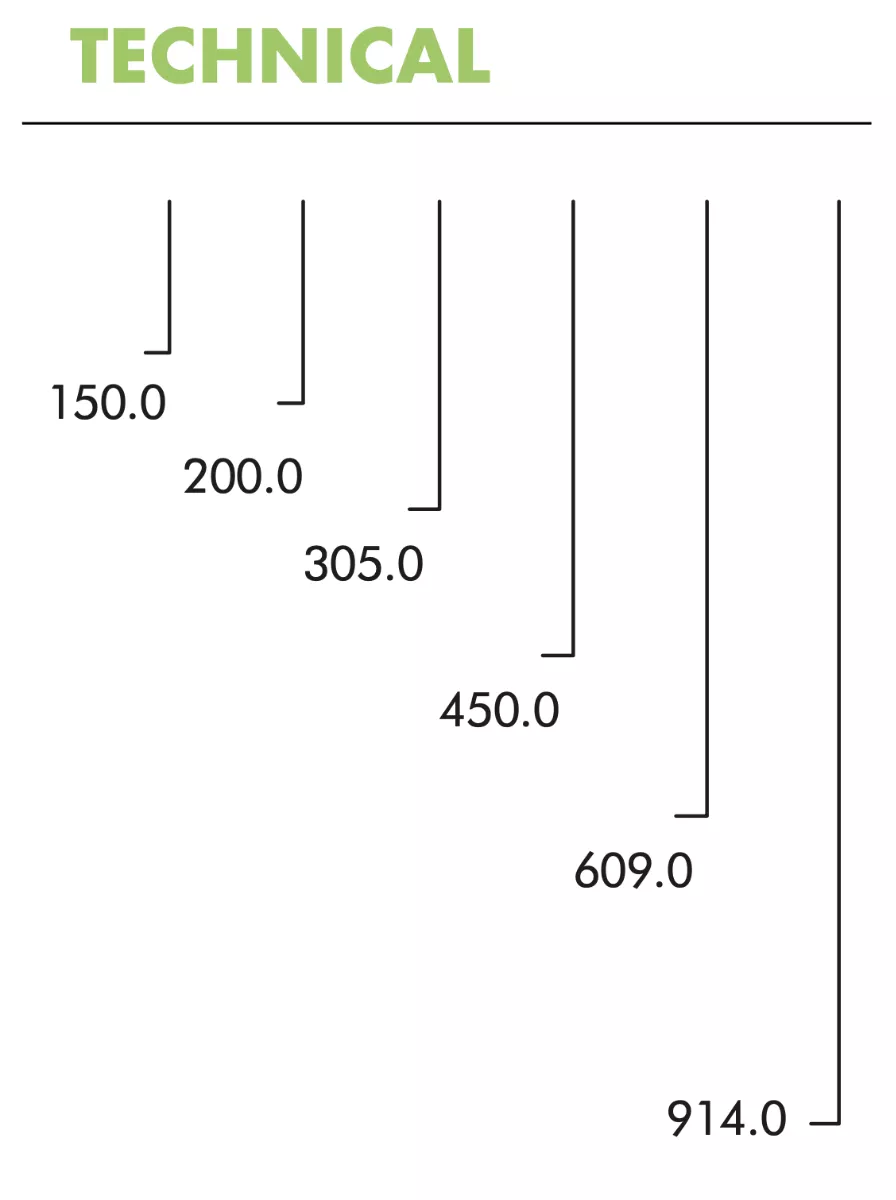 20 X 904mm Satin Stainless Steel Lever Action Flush Bolts - Squared | ZAS09SS 6 20 X 904mm Satin Stainless Steel Lever Action Flush Bolts - Squared | ZAS09SS - Image 4