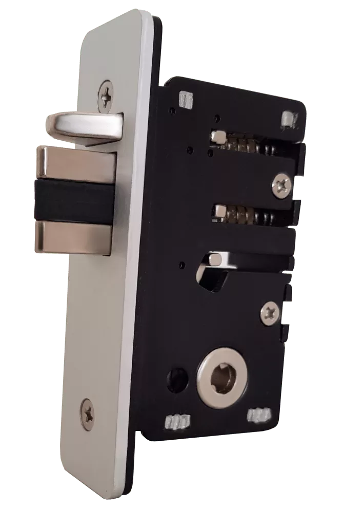 Borg 2402 Easicode Pro Satin Stainless Holdback Digital Lock With Narrow Latch 3 Borg 2402 Easicode Pro Satin Stainless Holdback Digital Lock With Narrow Latch