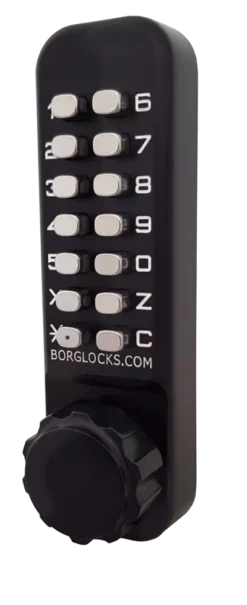 Borg 2601 Marine Grade Black Digital Lock With Knob, Inside Paddle & Optional Holdback 11 Borg 2601 Marine Grade Black Digital Lock With Knob, Inside Paddle & Optional Holdback -Ironmongery Experts Shop 2600 ecp keypad front right profile website 418x1024 1.png.mst